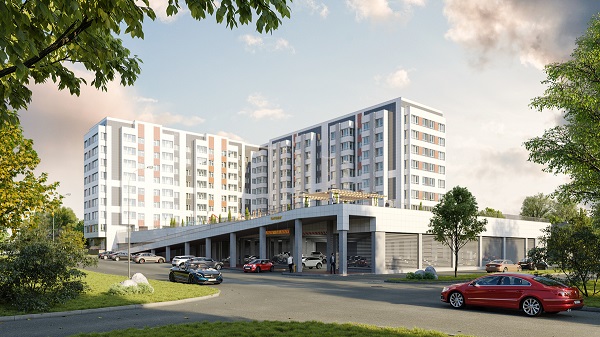 В центре Симферополя завершено строительство жилого комплекса комфорт-класса от «ИнтерСтрой»